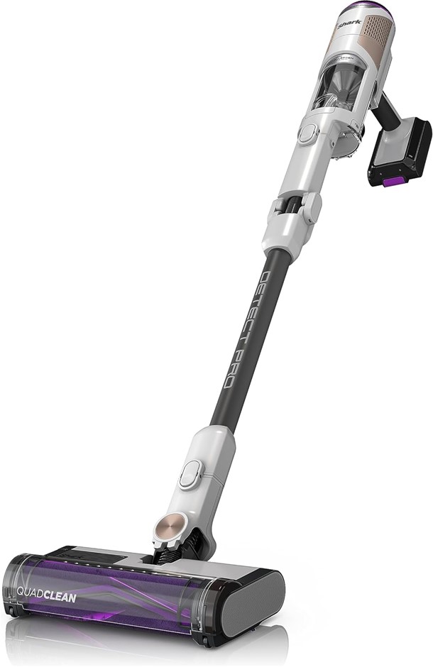 SHARK Detect Pro Cordless Vacuum Cleaner, Model No.: IW1611, White/Grey. NB