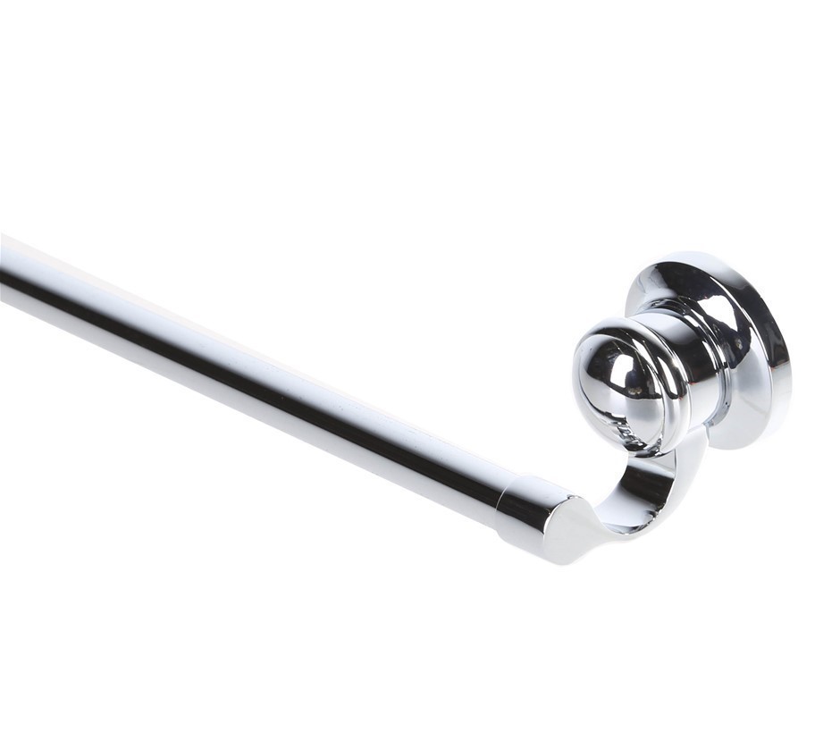 MILENO Towel Bar 760mm. Chrome Finish.