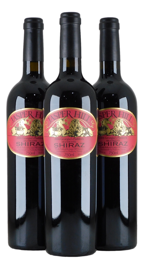 Jasper Hill Georgia's Paddock Shiraz 2004 (3x 750mL), Heathcote, VIC.