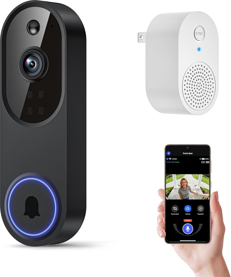Orbitell Two-Way Audio, Night Vision, Cloud Storage, Smart AI Motion Detect