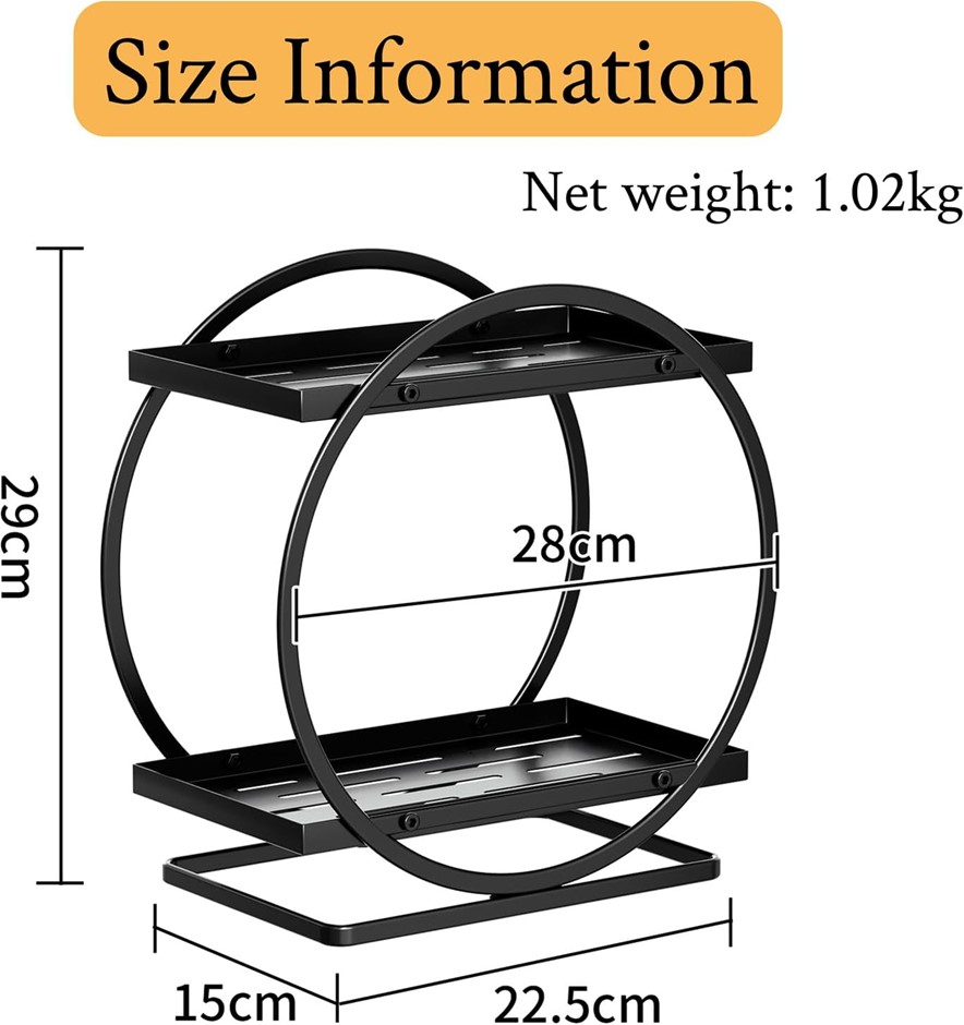 Makeup Organizer,High-Capacity Skincare Make Up Storage,Bathroom Counter Or
