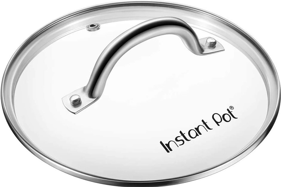INSTANT POT Genuine Tempered Glass Lid, 25.5cm, For 7.6L (8Qt) Pot. NB: Sli
