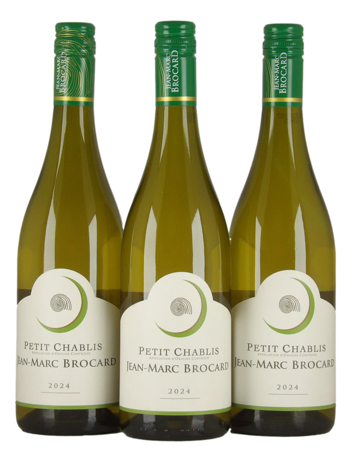Jean-Marc Brocard Petit Chablis 2024 (3x 750mL) France