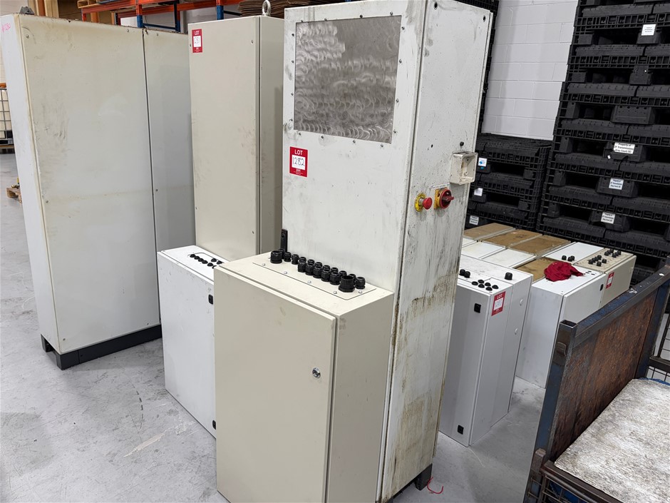 2x Assorted Electrical Control Cabinets