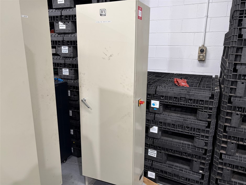Electrical Control Cabinet with Back Board