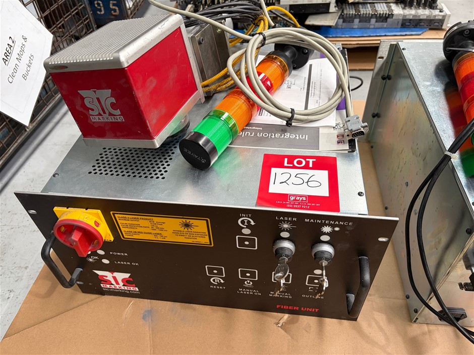 <p><b>1 x SIC Laser part marking systems</b></p>