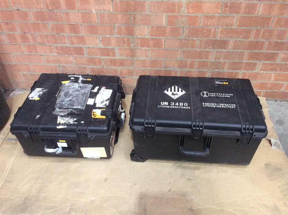 Protective Hard Case Storage Box (Lot of 2)