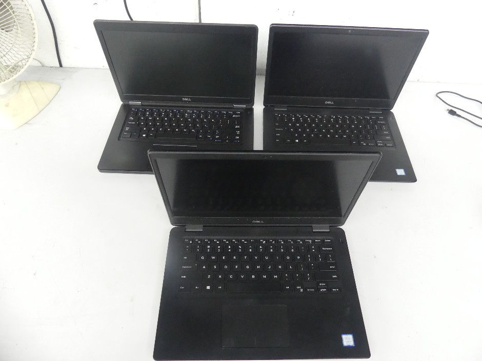 Box Of ( 5 Pack ) Dell Assorted Model Laptops Approx Includes