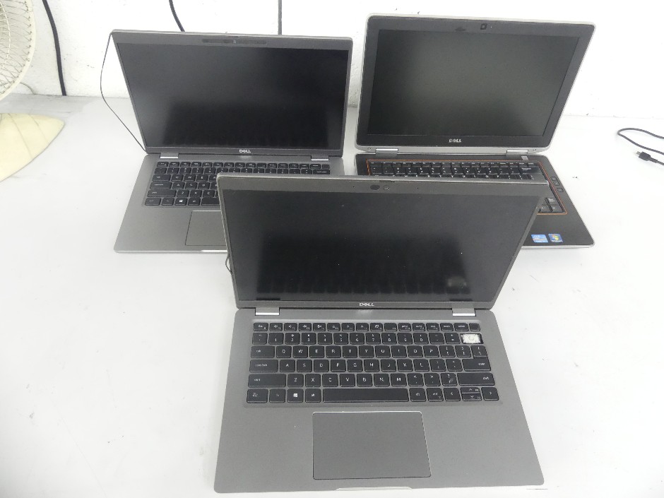 Box Of ( 5 Pack ) Dell Assorted Model Laptops Approx Includes