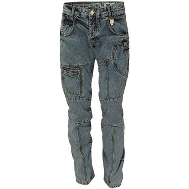 883 Police Mens Desmo II Stonewash Jeans