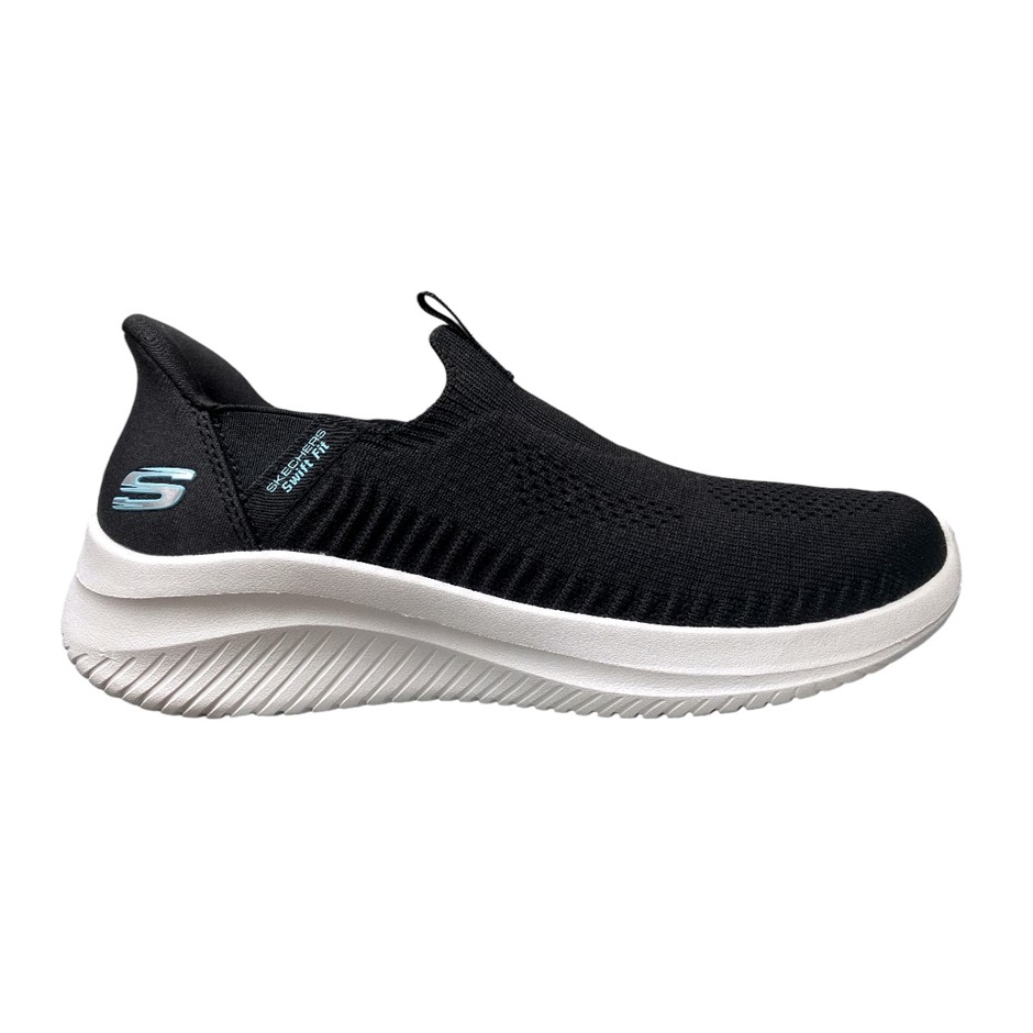 SKECHERS Women's Swift Fit Shoes, Size US9, Black (BLK), 179312CS.