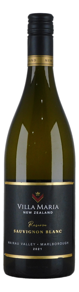 Villa Maria Reserve Sauvignon Blanc 2021 (4x 750mL), NZ.