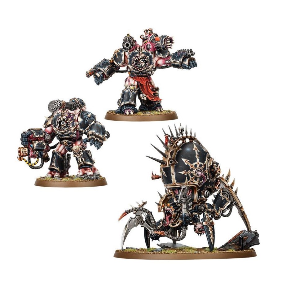 5 X GAMES WORKSHOP WARHAMMER Warpforged: Venomcrawler and Obliterator.