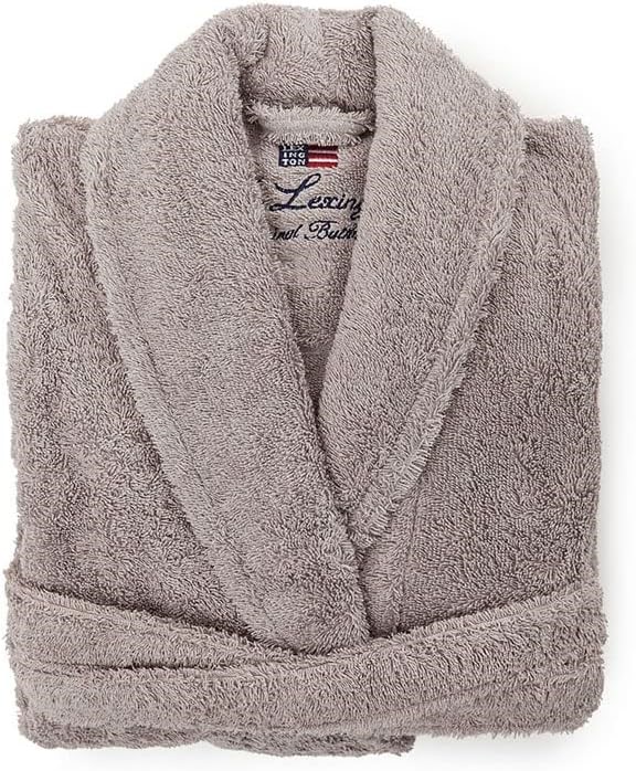 Lexington Original Bathrobe, Grey, Small