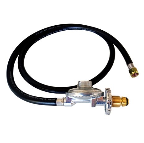 AUSCROWN 1.2m hose - POL 2kg Regulator 1/4" - LP Gas Model No: M12P14-S NB: