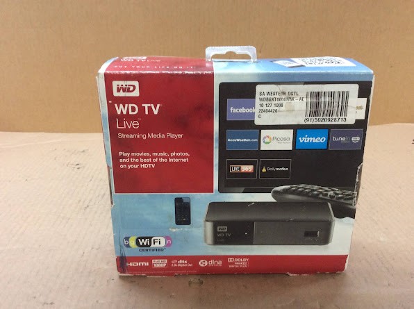 WD TV Live Streaming Media Player