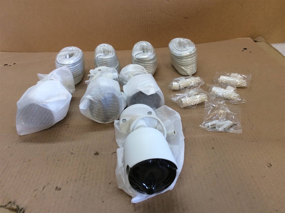 Swann NHD-865MSB Security Cameras With Cables & Mounting Accessories