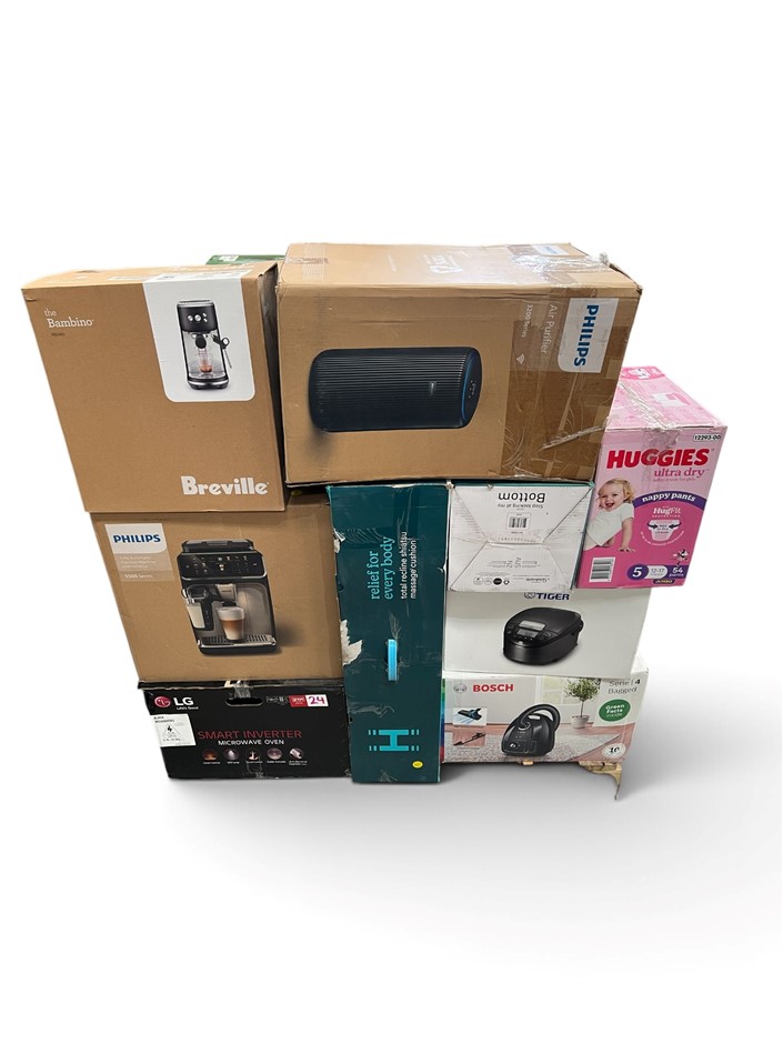 45 x Returned Assorted Kitchen and Home Appliances, comprising: Total