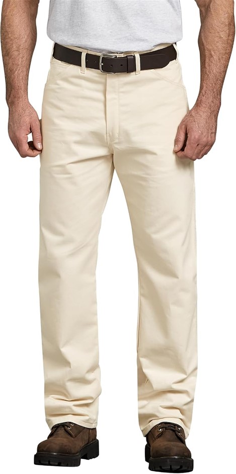 DICKIES Men's Relaxed-fit Painter's Utility Pant, 42W x 32L, Natural, 1953N