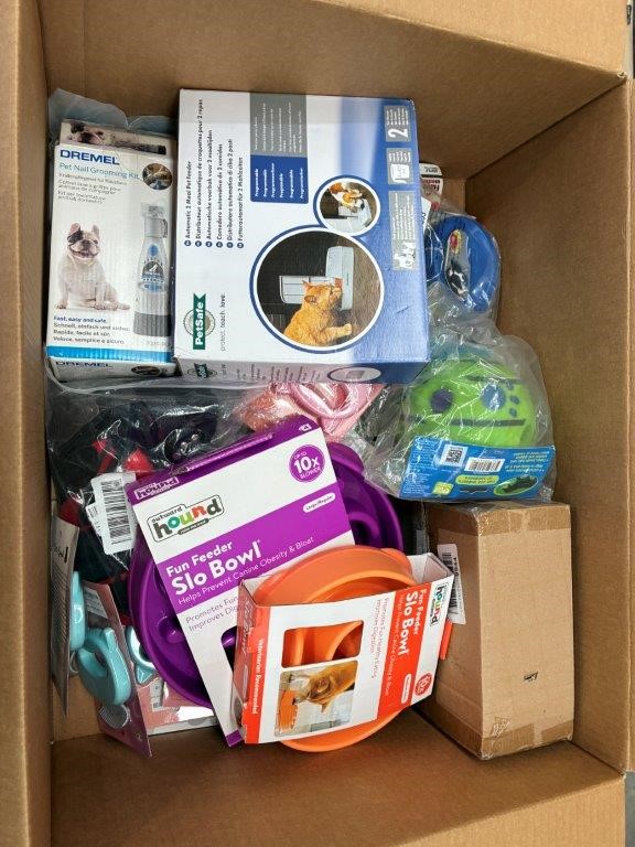 Assorted Pet Products, inc. PETSAFE & SIGNATURE, And More. NB: Not in origi
