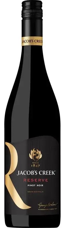 Jacobs Creek Reserve Pinot Noir 2025 (6x 750mL).  Buy Now.