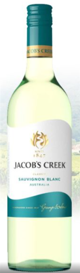 Jacobs Creek Classic Sauvignon Blanc (6x 750mL), SEA.  Buy Now.