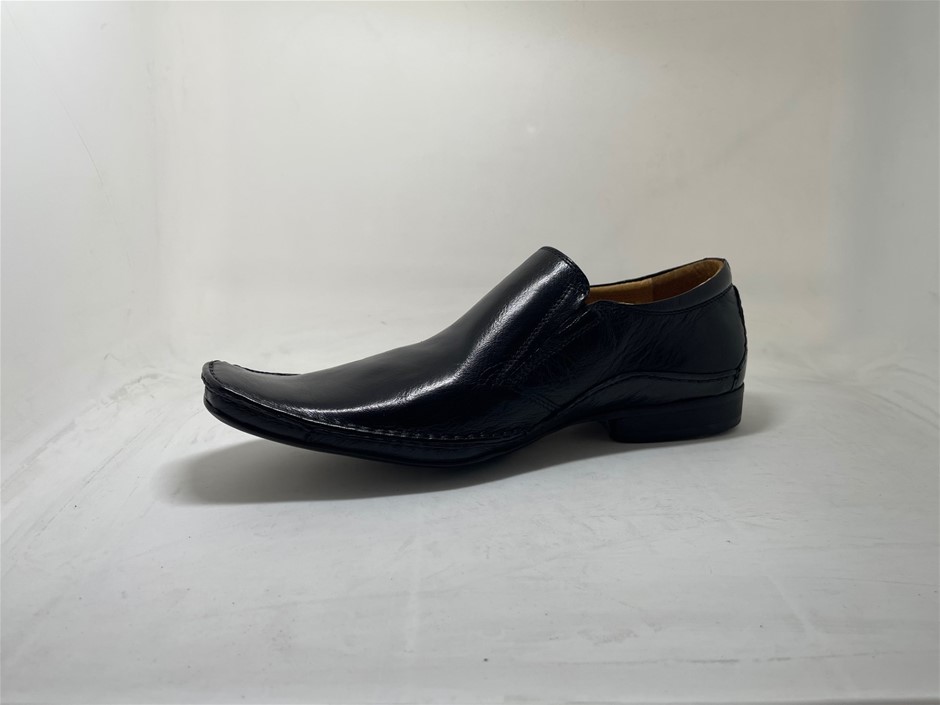 Men Leather dress Shoes  Tony black