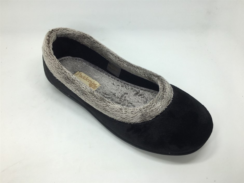 Winter lady slippers LS939A black