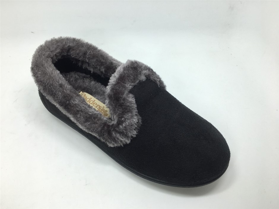 Winter lady indoor slipper Repose black