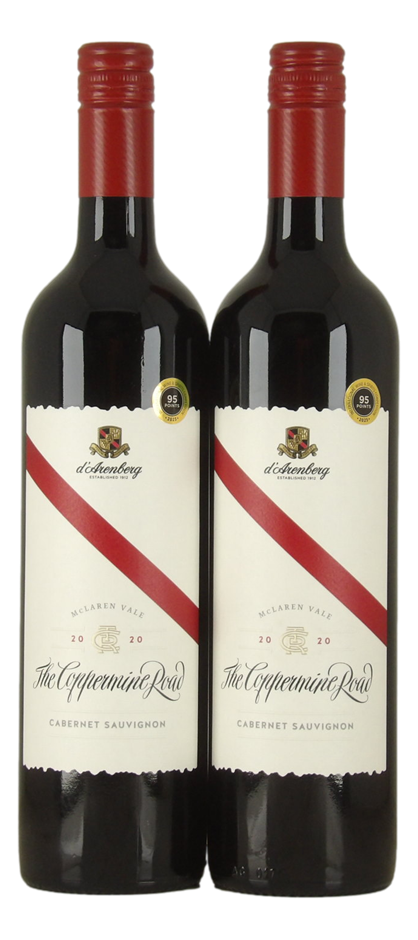 d`Arenberg The Coppermine Road Cabernet Sauvignon 2020 (2x 750mL) McLaren
