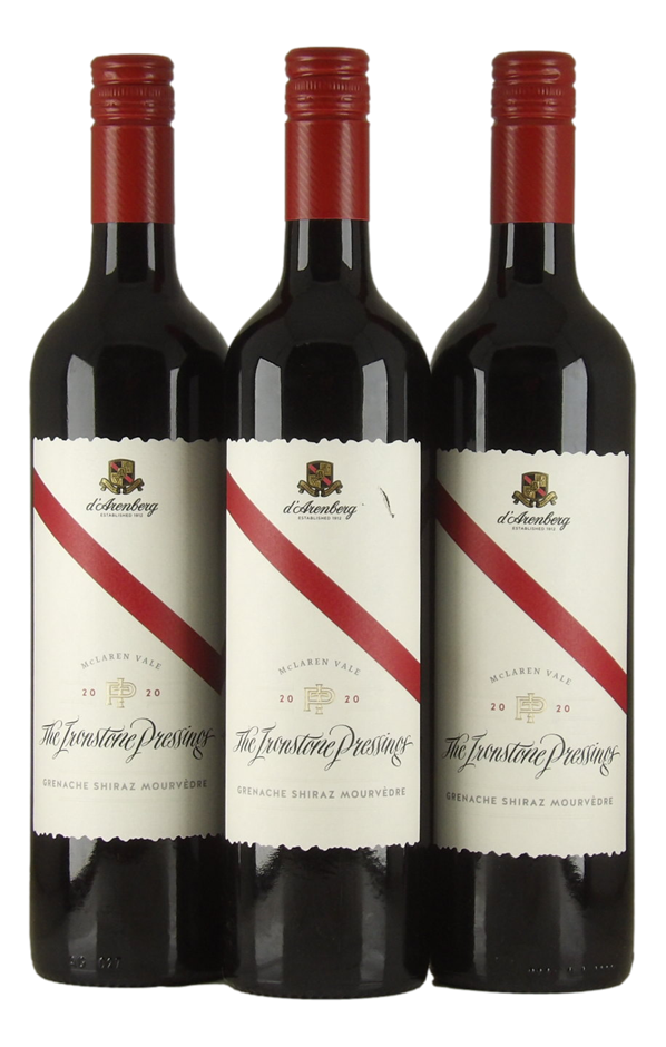 d'Arenberg The Ironstone Pressings GSM 2020 (3x 750mL) McLaren Vale
