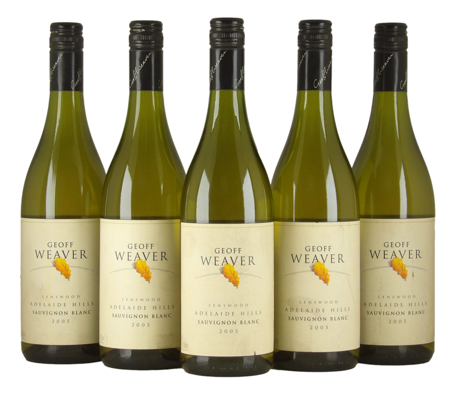 Geoff Weaver Lenswood Sauvignon Blanc 2005 (5x 750mL) Adelaide Hills