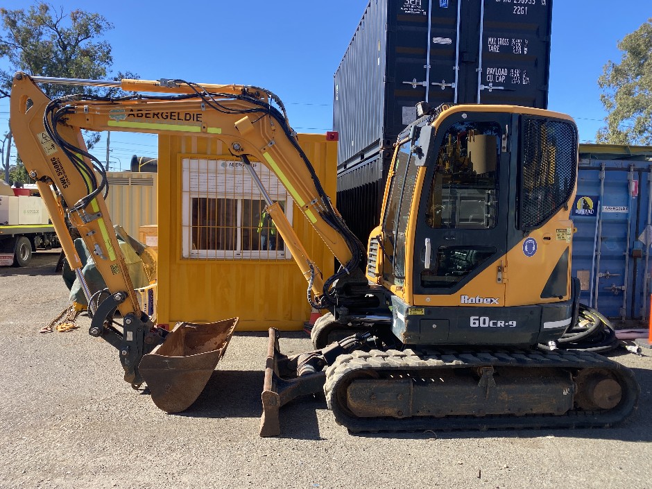 <p>2021 Hyundai Robex 60CR-9 Excavator</p>