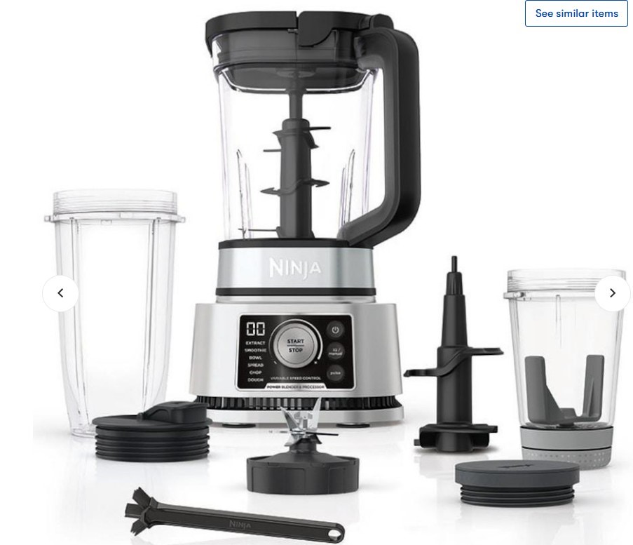 NINJA Foodi 1200W Power Blender Processor System CB350