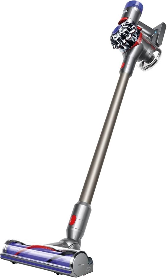 DYSON V8 Animal Handheld Vacuum Cleaner. Color: Gold/Purple. NB: Used & not