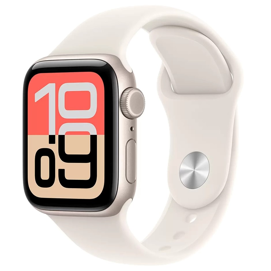 APPLE Watch SE 3 GPS 40mm Starlight Aluminium Case With Starlight Sport Ban