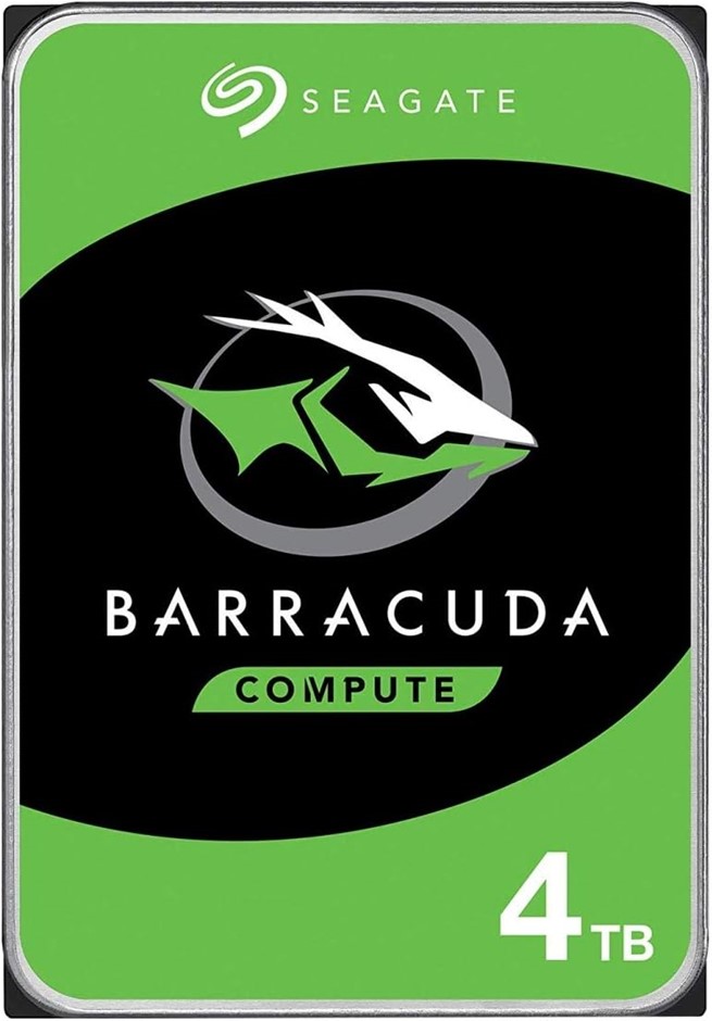 SEAGATE 4TB Barracuda 3.5 5400 SATA Hard Disk Drive ST4000DM004. RRP: $348.