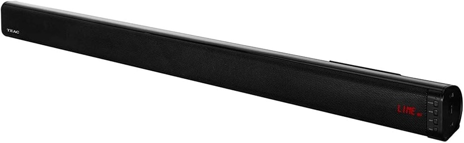 TEAC Soundbar BT 5.0, Black, SB20204-2.0CH. NB: Left Side Dent On Grill.