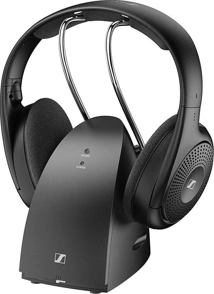 SENNHEISER RS 120-W On-Ear Wireless Headphones, Black. NB: Not In Original