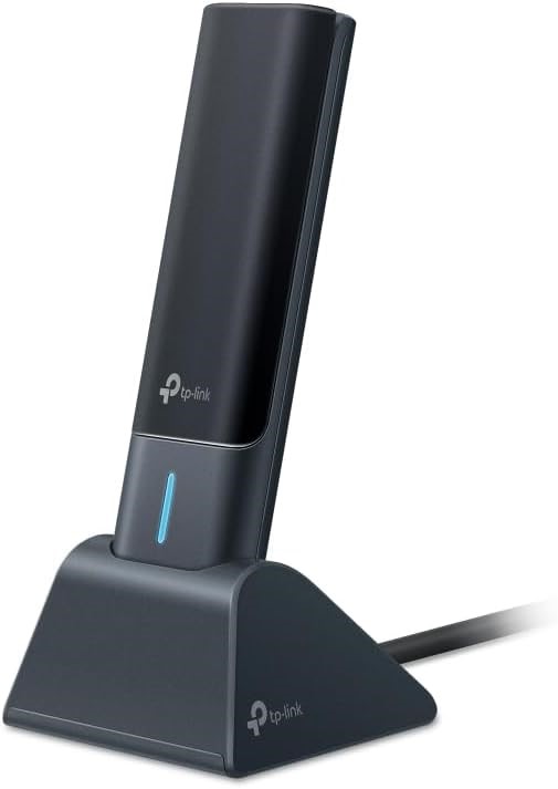 TP-LINK AXE5400 Wi-Fi 6E High Gain Wireless USB Adapter, Tri-Band, 6GHz, 16