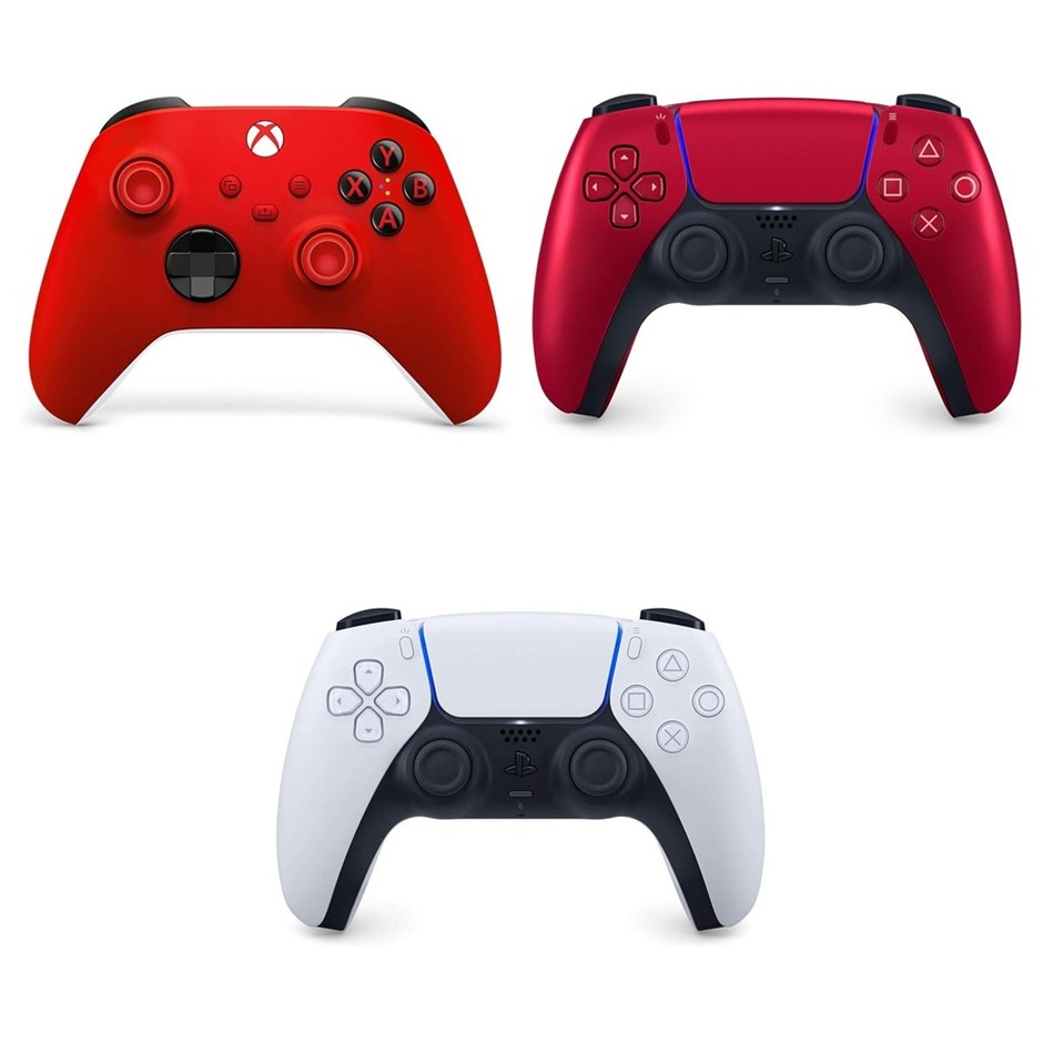 3 x Assorted Controllers, RRP: -$289, Incl: 1 x Xbox Wireless Controller (R