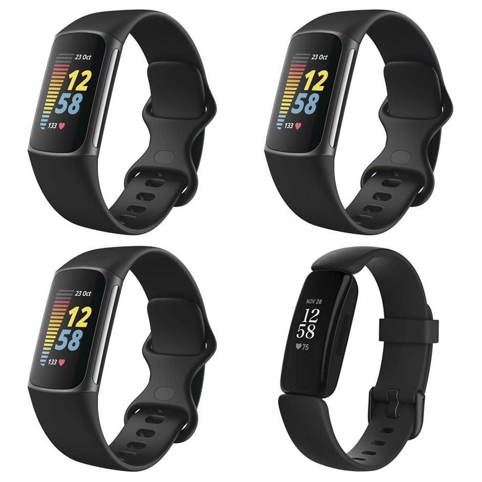 4 x FITBIT Smartwatch. 3 x FITBIT Charge 5 Activity Tracker. 1 x FITBIT Ins