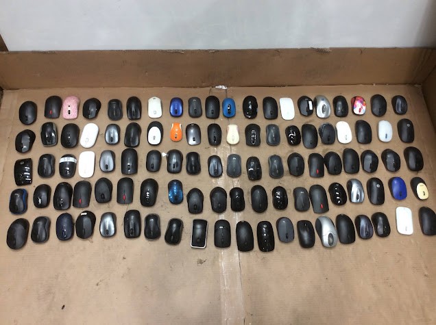 HP/Logitech Mixed Brand and Model Wireless Mouse (Lot of 100)