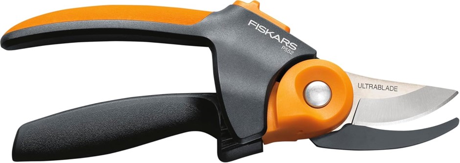 Fiskars PowerGear2 UltraBlade Softgrip Pruner NB: damaged packaging