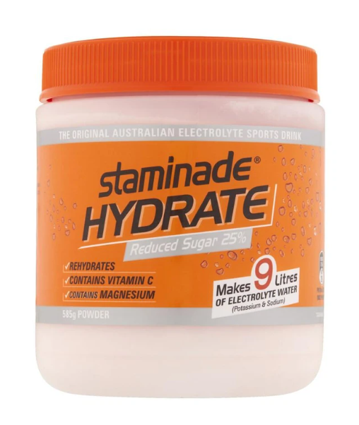 Staminade Hydrate Sports Drink Powder Orange Less Sugar, Best Before: 07/11