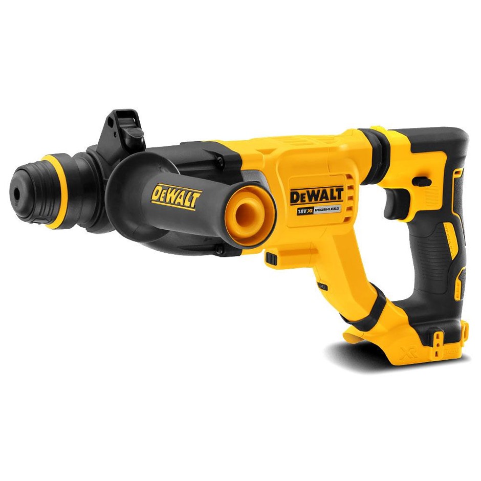 DeWALT 18V XR Li-ion Cordless Brushless SDS Plus Rotary Hammer - Skin Only.