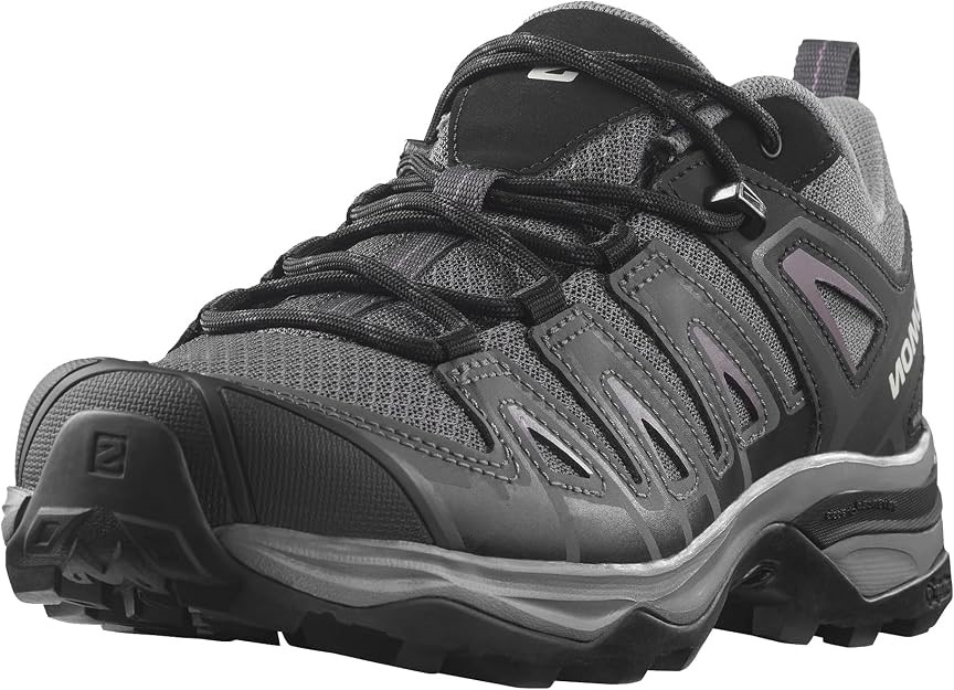 SALOMON Womens X Ultra Pioneer Aero Hiking Magnet/Black/Moonscape 8 US