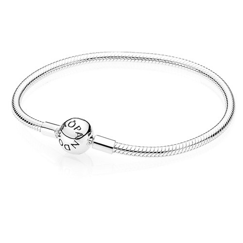Moments Smooth Silver Clasp Bracelet