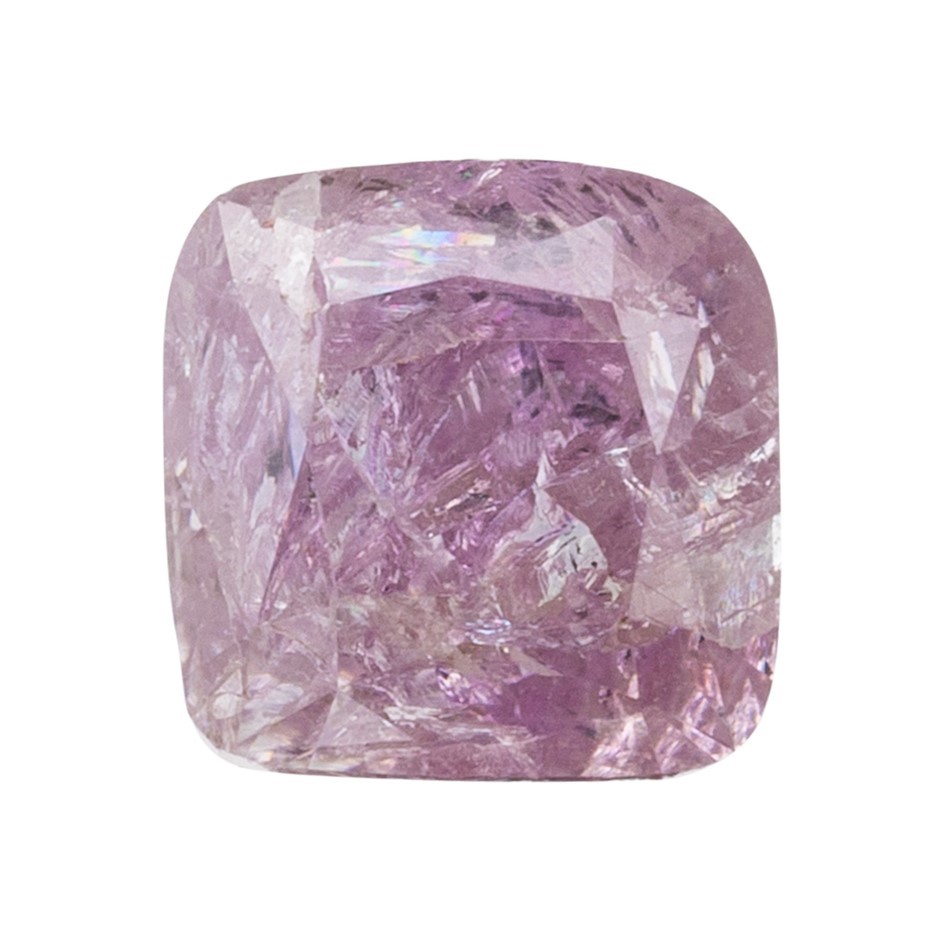 0.33ct Pink Cushion Cut Diamond