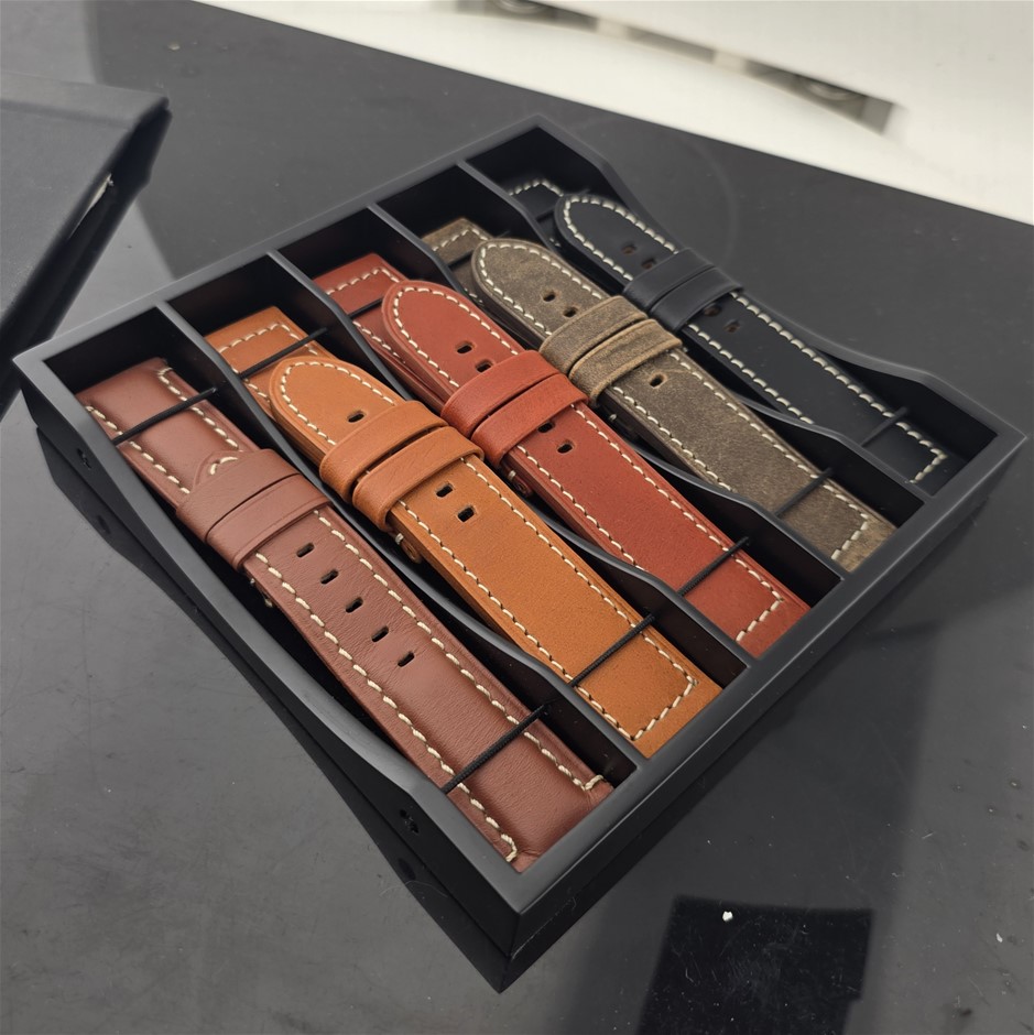 Panerai /other watch strap 24mm Luxury leather handmade band